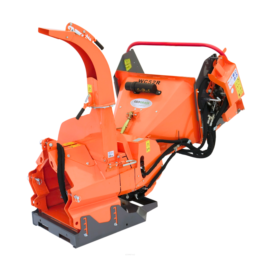 Rębak zrębkowy z hydraulicznym systemem wciagania gałęzi WC52R