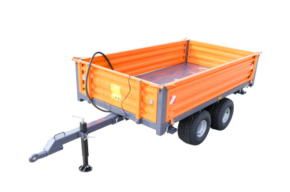 Przyczepa 2.5/2 GG+ kiper 3-stronny 135x240x40 cm
