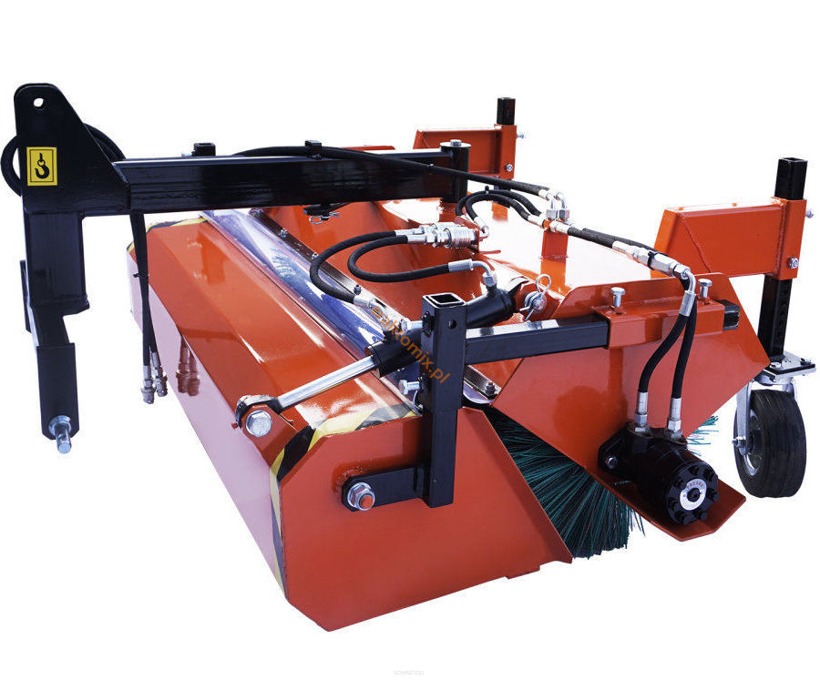 Zamiatarka z napędem hydraulicznym SW130 z koszem PPN