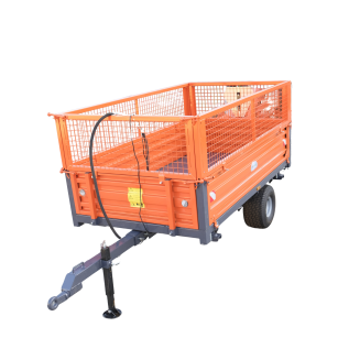 Przyczepa 1500 BIG GG + kiper 3-stronny 135x240x40 + 48cm